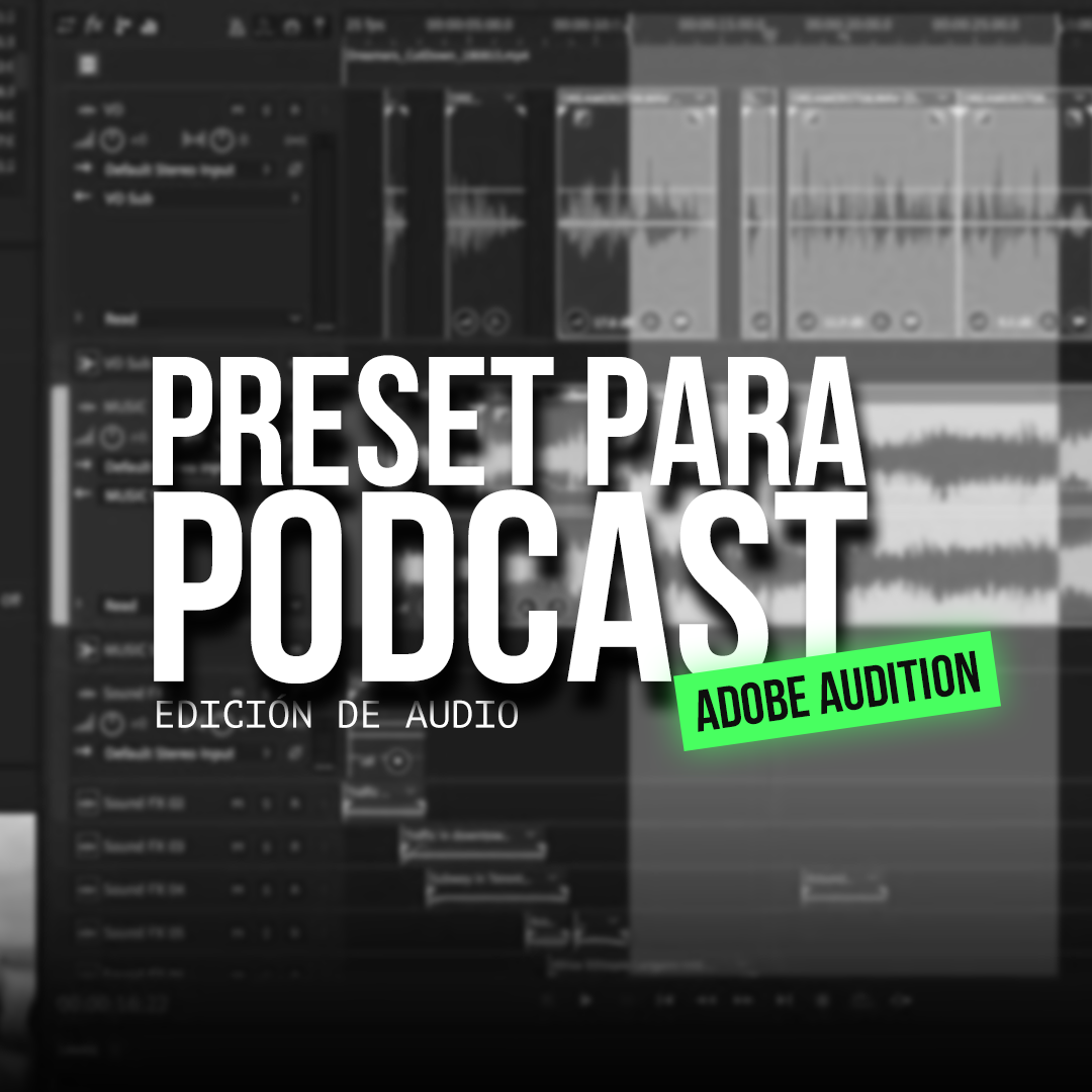 Preset Podcast - Adobe Audition